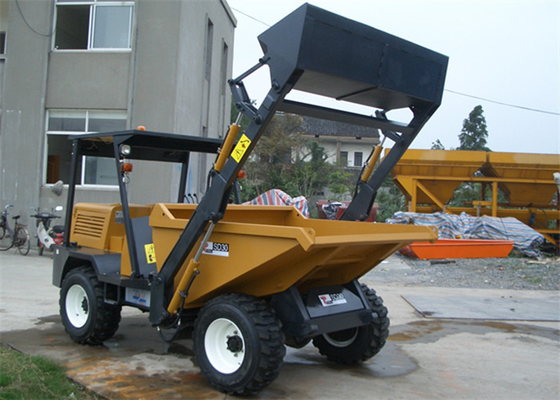 中国 自己のローディングのシャベルのディーゼルは場所のための小型具体的なダンプ 3 トンの 4WD の働きましたり/建築構造 サプライヤー
